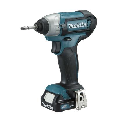 Imagem de Kit Parafusadeira Furadeira impacto e Chave de Impacto Makita 12v, com 2 Baterias, Maleta e Acessórios essenciais Profissional  CLX228SAX