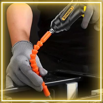 Imagem de Kit Parafusadeira Sem Fio Portátil USB Completo Recarregável