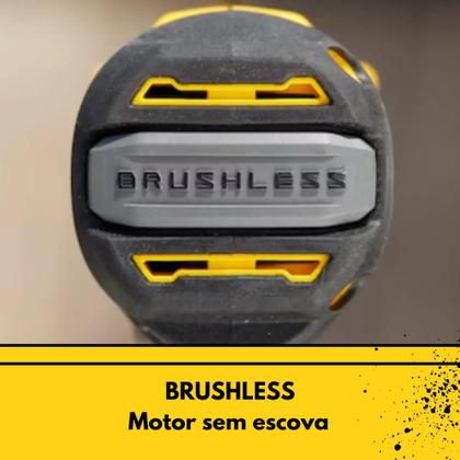 Imagem de Kit Parafusadeira Stanley Brushless 20V SBDI465D2T-BR com LED + Carregador Bivolt