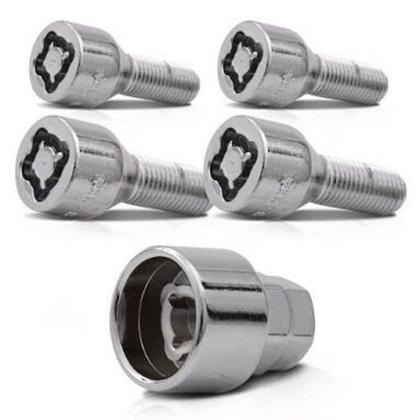 Imagem de Kit Parafuso Antifurto 25CRA Roda - Mercedes Classe C - C180 C200