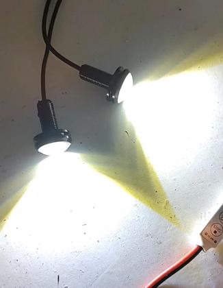 Imagem de Kit Parafuso Led 23mm 4pçs + 1 Central Strobo 12v