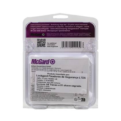 Imagem de Kit Parafuso Porca antifurto Roda McGard Lexus UX 250 ES 300