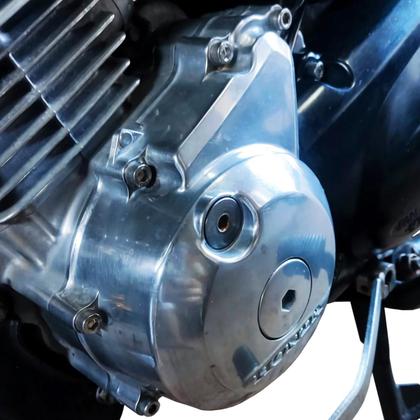 Imagem de Kit parafusos inox tampa motor lateral esquerda+direita  XLR125 2001 a 2003 Honda