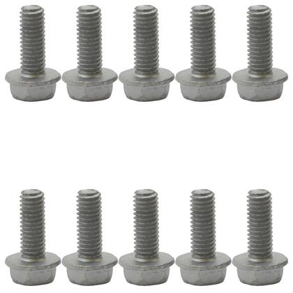 Imagem de Kit Parafusos M6X16 Parachoque Dianteiro A4 2001 2002 2003 2004 2005 2006 2007 2008 2009 2010 2011 2012 2013 2014 2015 10 Peças