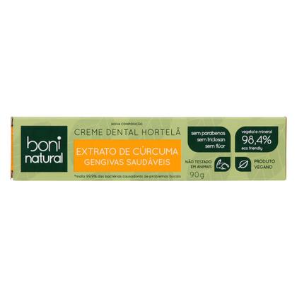 Imagem de kit Pasta Dente Boni Menta Melaleuca Carvao Hortela Curcuma