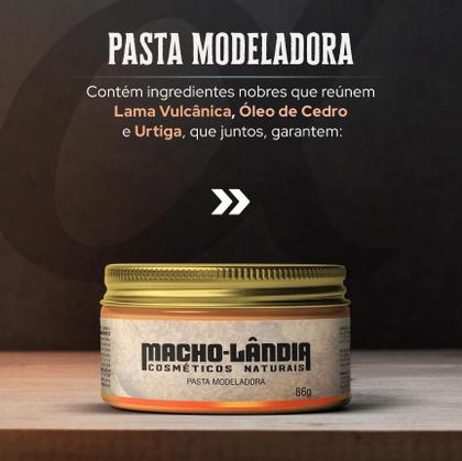 Imagem de Kit Pasta Modeladora Efeito Brilho de 86g, (Duas Pastas de 86g)- Macholândia