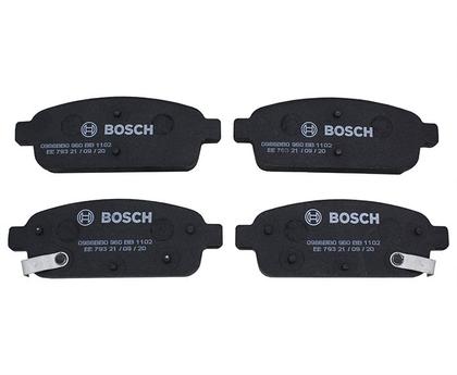 Imagem de Kit Pastilha De Freio Dianteira E Traseira Cruze/Tracker Bosch BB1101/BB1102