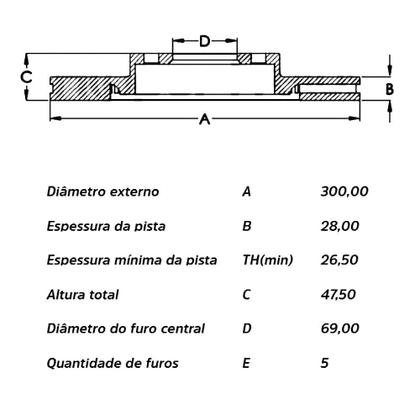 Imagem de Kit Pastilha Disco Diant Ventilado Creta 1.6 2.0 2017 a 2021