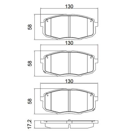 Imagem de Kit Pastilha Disco Diant Ventilado Creta 1.6 2.0 2017 a 2021