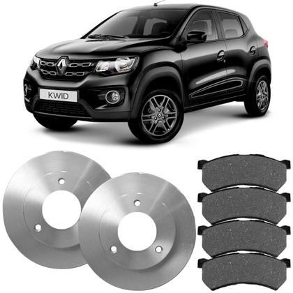 Imagem de Kit Pastilha Disco Dianteiro Sólido Kwid 1.0 Fremax Cobreq