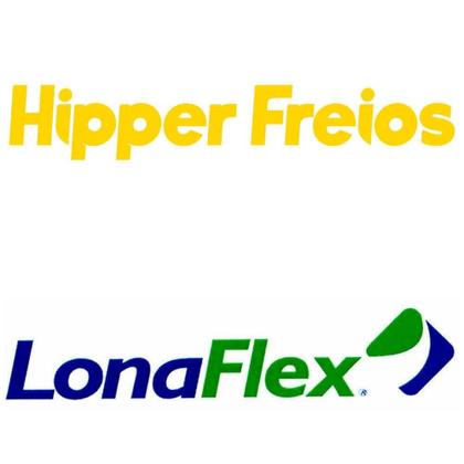 Imagem de Kit Pastilha Disco Freio Fox 2004 a 2015 Dianteiro Ventilado Bosch Lonaflex