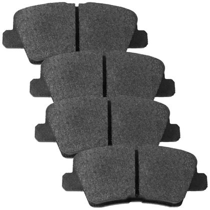 Imagem de Kit Pastilha Freio Azera Elantra I30 Soul 2010 a 2020 Traseira Akebono Fras-Le PD1368