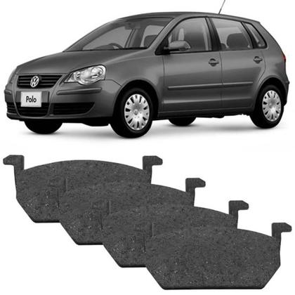 Imagem de Kit Pastilha Freio Cerâmica Polo T-Cross Virtus Diant Mando