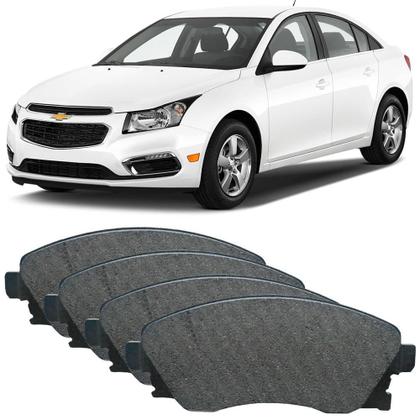 Imagem de Kit Pastilha Freio Cruze 1.8 2012 a 2016 Dianteira Bosch Frasle