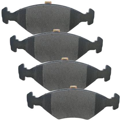 Imagem de Kit Pastilha Freio Fiat Palio 98 a 2009 Dianteira Teves PD60NA Frasle