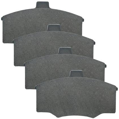 Imagem de Kit Pastilha Freio Fiat Uno 84 a 96 Dianteira Varga Lonaflex