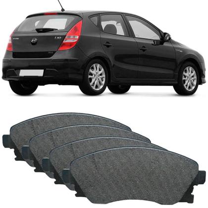 Imagem de Kit Pastilha Freio Hyundai I30 2.0 2009 a 2012 Traseira Mando Frasle