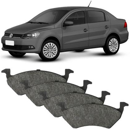 Imagem de Kit Pastilha Freio Parati Saveiro Voyage 2012 a 2021 Dianteira Teves Frasle PD1346