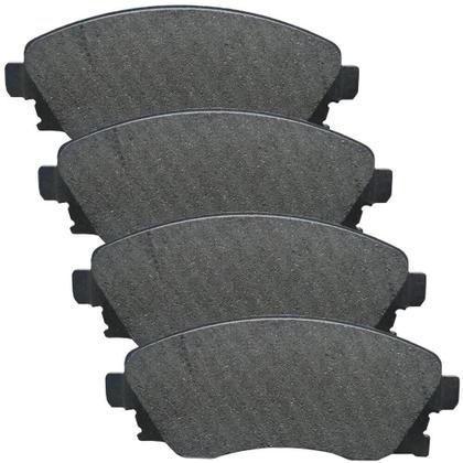 Imagem de Kit Pastilha Freio Peugeot 206 2001 a 2010 Dianteira Bosch Cobreq