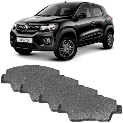 Imagem de Kit Pastilha Freio Renault Kwid 2017 a 2021 Dianteira Frasle