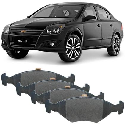 Imagem de Kit Pastilha Freio Vectra 97 a 2011 Dianteira Teves Lonaflex