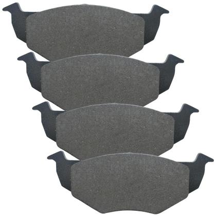 Imagem de Kit Pastilha Freio Volkswagen Voyage G5 2009 a 2014 Dianteira TRW RCPT01870