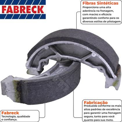 Imagem de Kit Pastilha + Lona Freio Std Xl V Transalp 600 1987 a 1990 Valencia Brakes/Fabreck