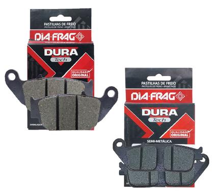 Imagem de Kit Pastilhas de Freio Cb 250f Twister Abs 2016-2022 Diafrag