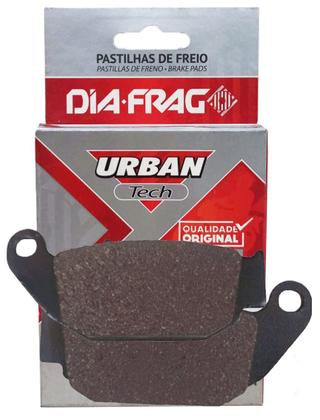 Imagem de Kit pastilhas de freio diafrag cb 250f twister 2016-2018 (com/sem abs)/cb 300f twister abs 2023-2024 dfp40821 dfp20888