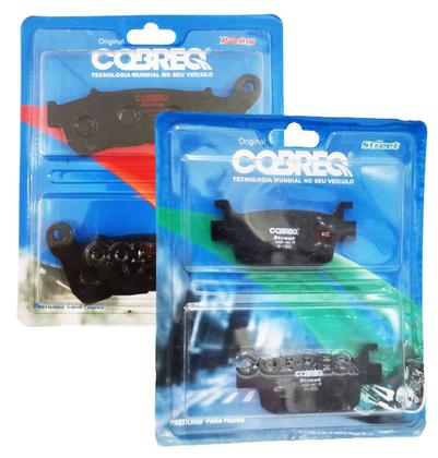 Imagem de Kit Pastilhas de Freio Honda Sh 300i 2007-2018 Cobreq