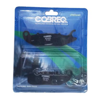Imagem de Kit Pastilhas de Freio Pcx 150 Com Abs 2019 A 2024 Cobreq