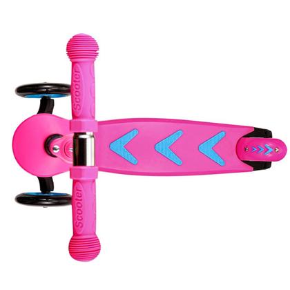 Imagem de Kit Patinete Rosa Menina Seta Radical Ajustável e Capacete