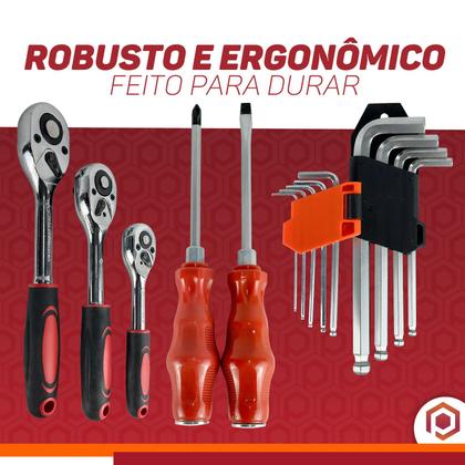 Kit Pci Ferramentas Pci-1d51r 121 Pcs Jogo Soquete Chave Combinada