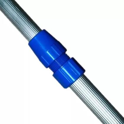 Imagem de Kit Pegador e Trava para Cabo de Alumínio Telescópico Brustec  Acessórios para Limpeza de Piscina