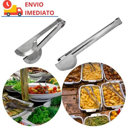Imagem de Kit Pegador Massa Salada Universal Buffet Self Service 6 uni