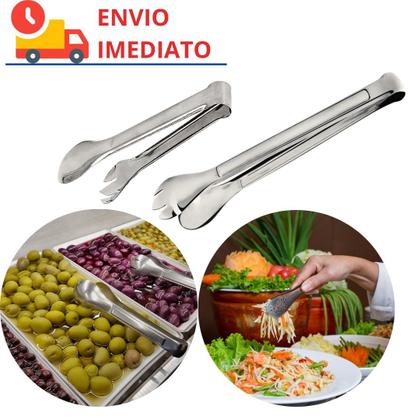 Imagem de Kit Pegador Massa Salada Universal Buffet Self Service 6 uni