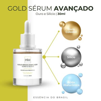 Imagem de Kit Pele Ouro: Sérum com Ouro + Óleo Rosa Mosqueta + Gerânio