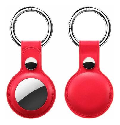 Imagem de Kit Película Case Couro Compatível com AirTag Proteção