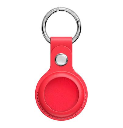 Imagem de Kit Película Case Couro Compatível com AirTag Proteção