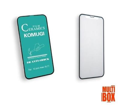 Imagem de Kit Película Cerâmica 9D +  Película Cerâmica Fosca Flexível para IPHONE 12 PRO MAX