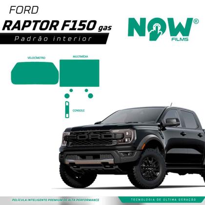Imagem de Kit Película Proteção Interna FORD F-150 RAPTOR GAS (A PARTIR 2023)