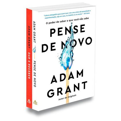 Imagem de Kit Pense de Novo + Dar e Receber - Adam Grant