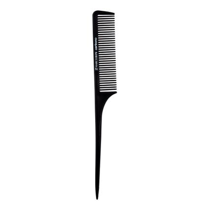 Imagem de Kit pente carbono dentes largos cabo pontiagudo marco boni