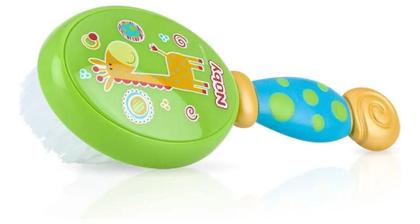Imagem de Kit Pente E Escova De Cabelo Infantil Bebê Cerdas Macias