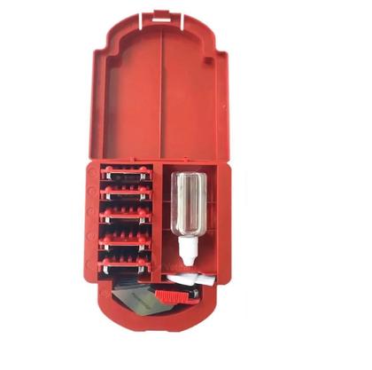 Imagem de Kit Pentes Adaptadores 6 Peças Aço Máquina A8S Precision Edg