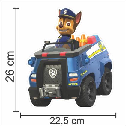 Imagem de Kit pequeno painéis decoração festa infantil Patrulha Canina