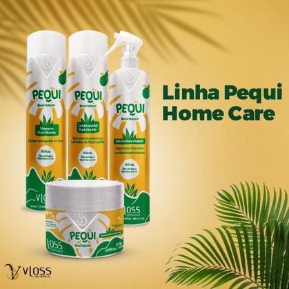 Imagem de Kit Pequi Home Care Pure Vitamin Sh + Cond + Mascara Vloss