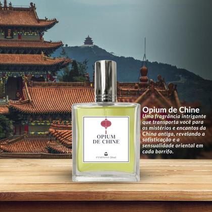 Imagem de Kit Perfume Fem. Dama da Noite 100ml + Opium de Chine 50ml