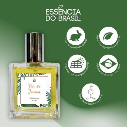 Imagem de Kit Perfume Fem. Flor De Jasmim 100Ml + Opium De Chine 50Ml