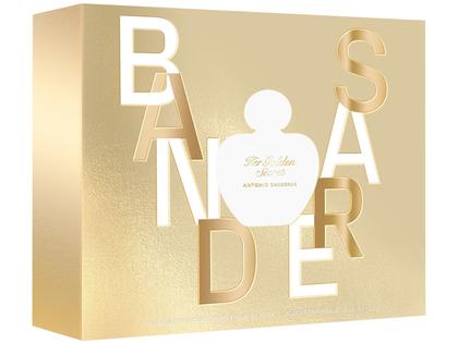 Imagem de Kit Perfume Feminino Antonio Banderas Her Golden Secret Eau de Toillete 150ml + 1 Desodorante 80ml